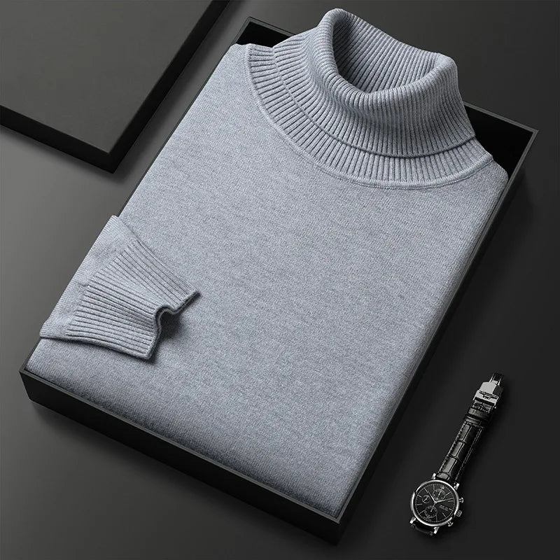 Dries | Herren-Pullover mit schmaler Passform und feinem Rollkragen