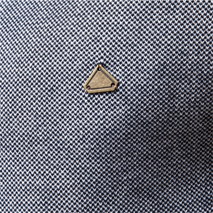 Bruno | Herren Strickjacke Reißverschluss zweifarbig Stehkragen