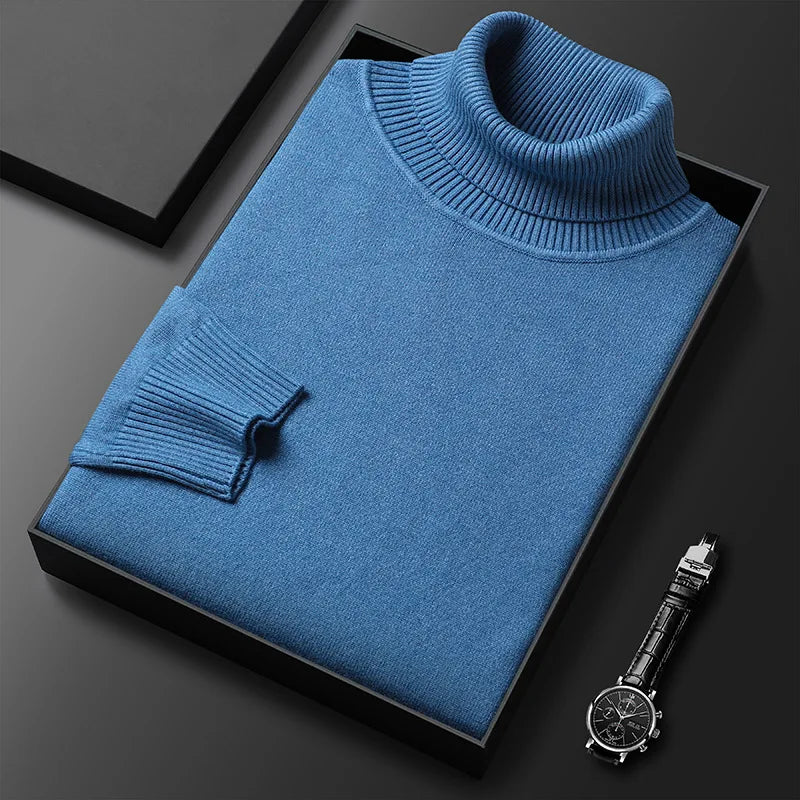 Dries | Herren-Pullover mit schmaler Passform und feinem Rollkragen