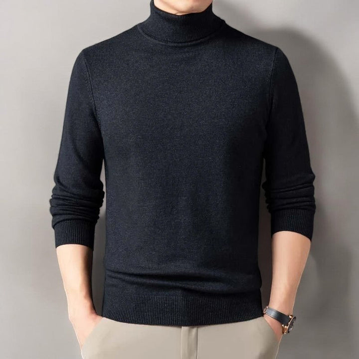 Dries | Herren-Pullover mit schmaler Passform und feinem Rollkragen