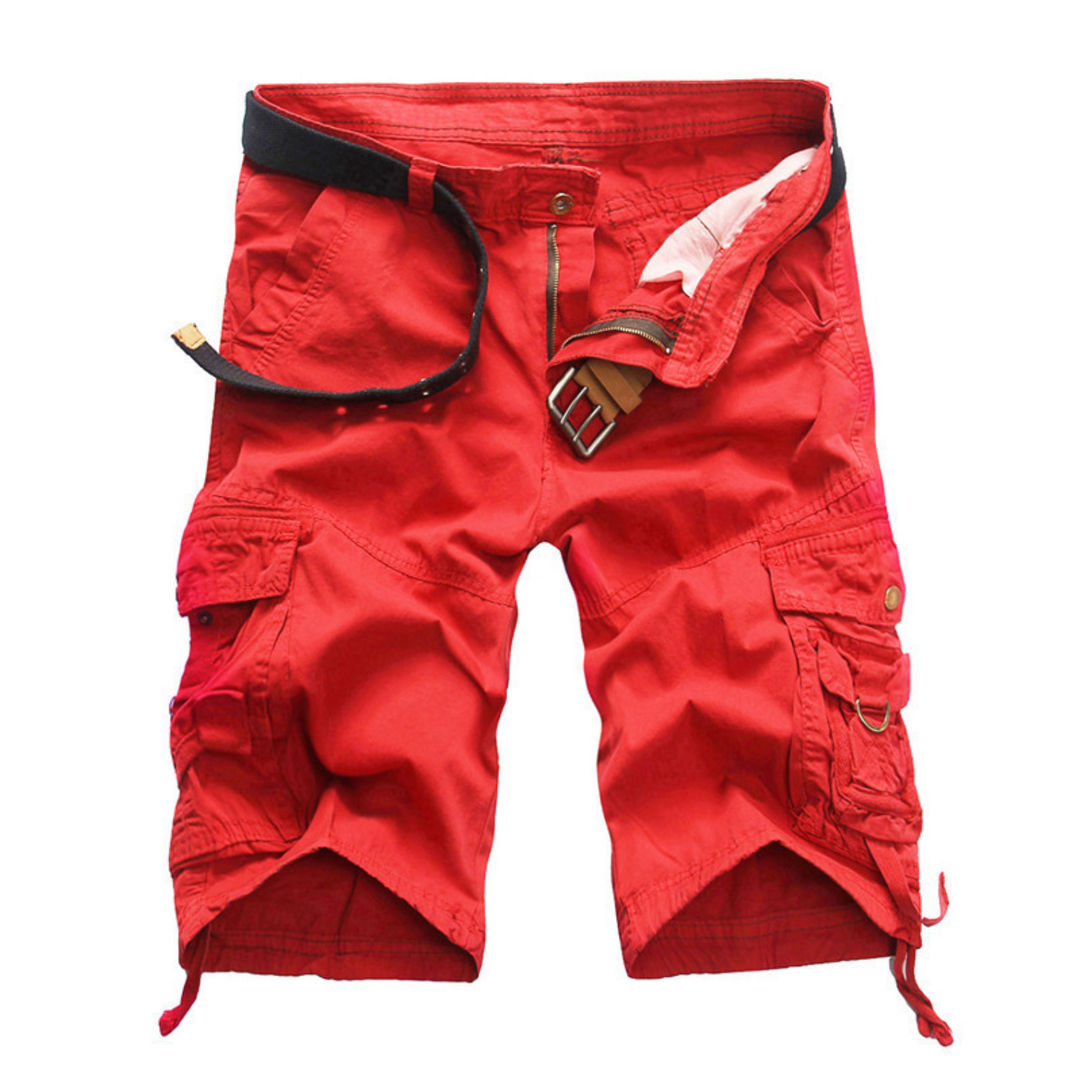 Lukas | Herren Cargo Shorts Camouflage Bermuda Kurze Hose Sommer