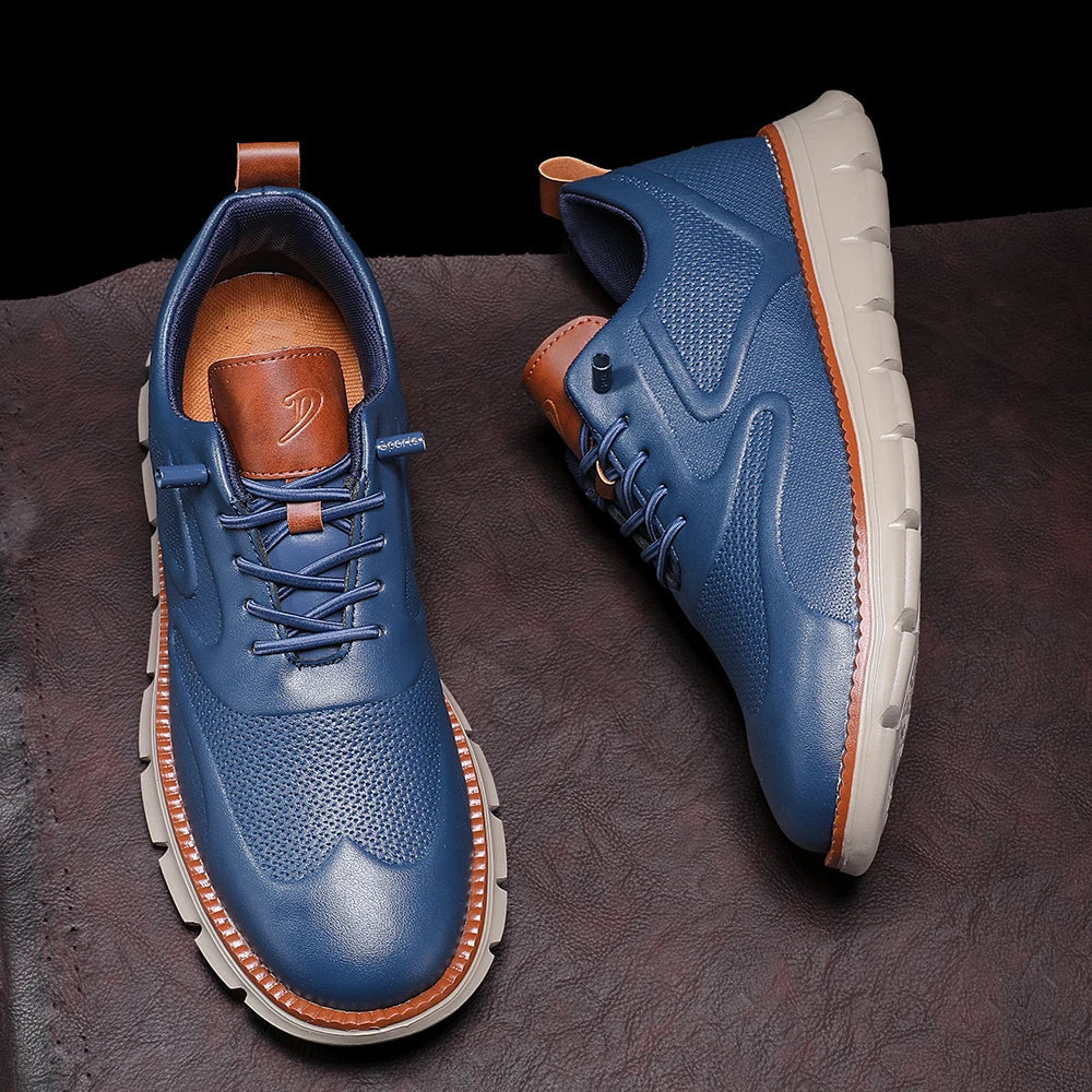 Norado | Herren Leder Sneaker Schnürschuhe Casual Herren