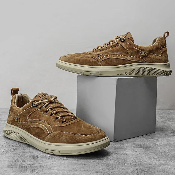 Barton | Herren Wildleder Sneaker Schnürschuhe Casual