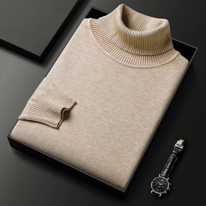Dries | Herren-Pullover mit schmaler Passform und feinem Rollkragen