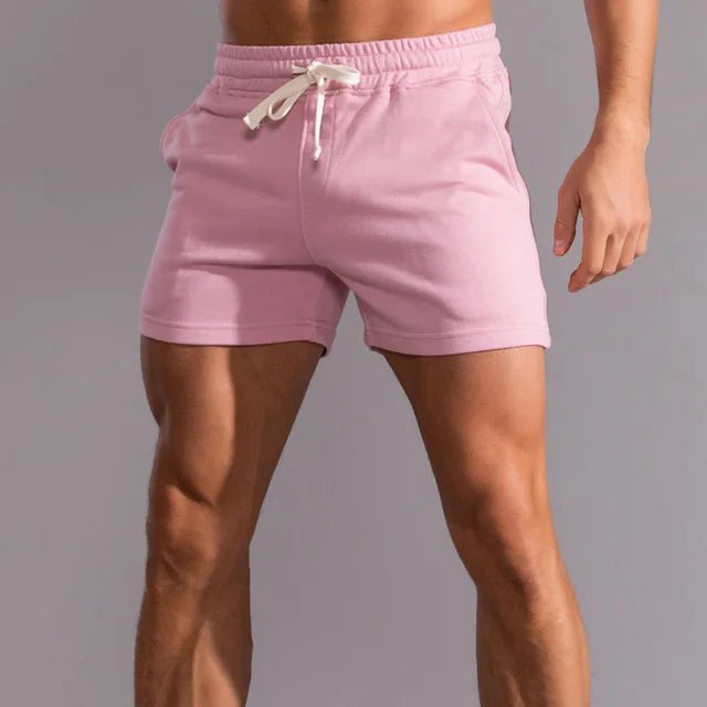 Leonel | Herren Jogger Shorts mit Kordelzug und Taschen - Black - Image 6