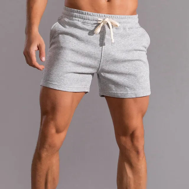 Leonel | Herren Jogger Shorts mit Kordelzug und Taschen - Black - Image 4