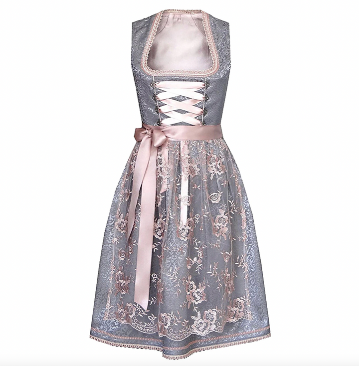 Lieselotte | Damen Dirndl Oktoberfest Trachtenkleid - Turquoise - Image 5