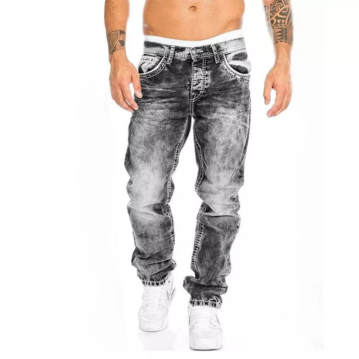 Ruben | Herren Baggy Jeans Vintage Wash Loose Fit