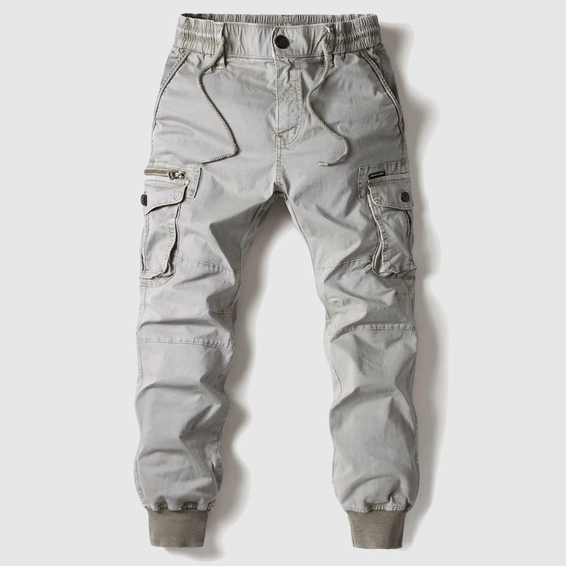 Rex | Herren Cargo Jogger Hose mit Gummibund