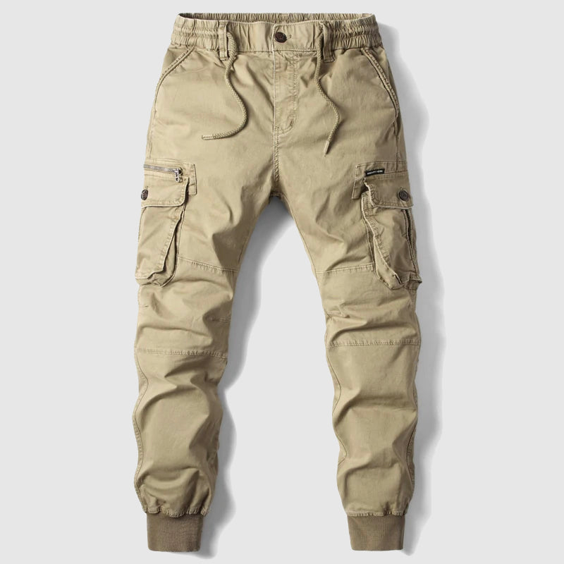 Rex | Herren Cargo Jogger Hose mit Gummibund