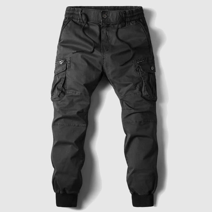 Rex | Herren Cargo Jogger Hose mit Gummibund