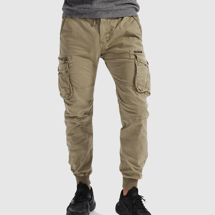 Rex | Herren Cargo Jogger Hose mit Gummibund