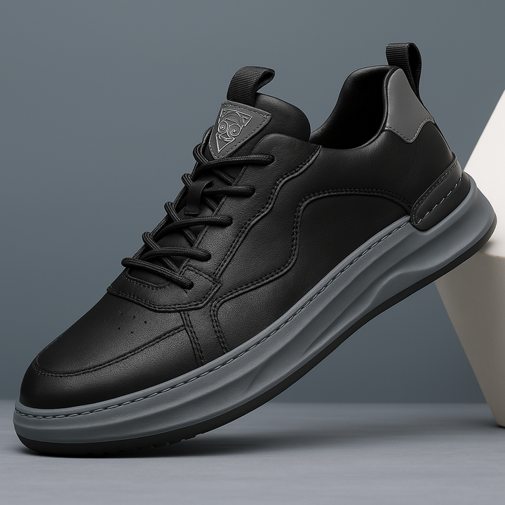 Grove | Herren Leder Sneaker Schnürschuhe Casual
