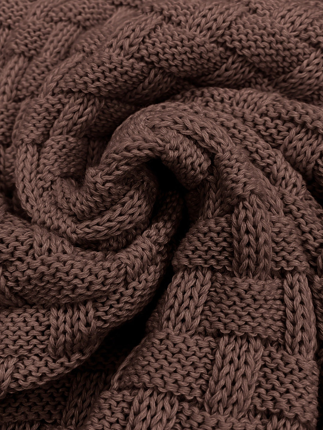Aldric | Herren Strickpullover mit Schalkragen - Brown - Image 14