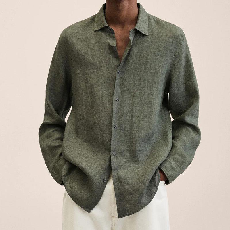 Amadeus | Damen Langarm Hemd Navy - Navy - Image 6
