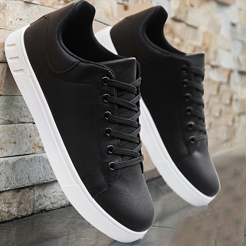 Rex | Herren Leder-Sneaker Low-Top Cupsole Casual