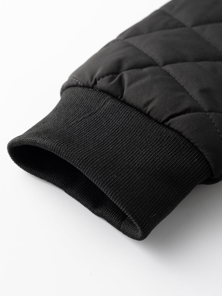 Baldfred | Herren Steppjacke mit Fleecefutter - Black - Image 10