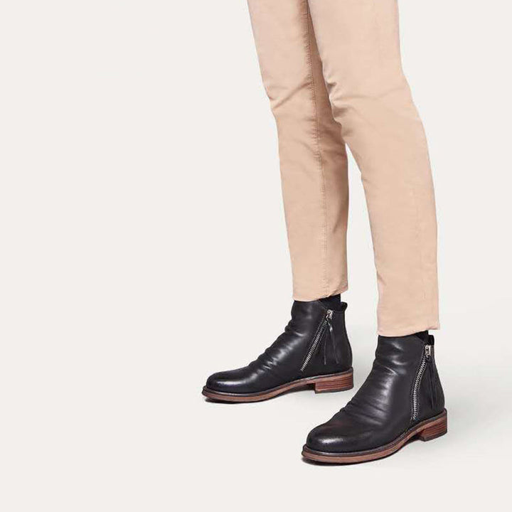 Bastian | Herren Stiefeletten mit Reißverschluss - Brown - Image 6