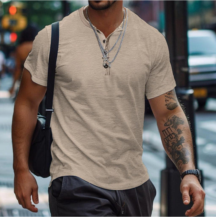 Benedikt | Herren Lockeres Poloshirt - White - Image 3