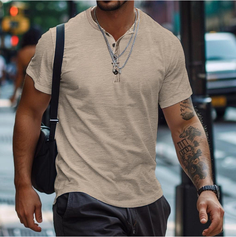 Benedikt | Herren Lockeres Poloshirt - White - Image 7