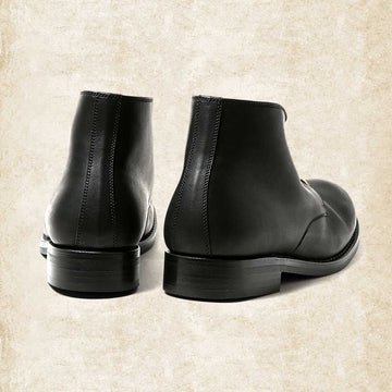 Ford | Herren Schnürstiefel Leder Vintage Ankle Boots