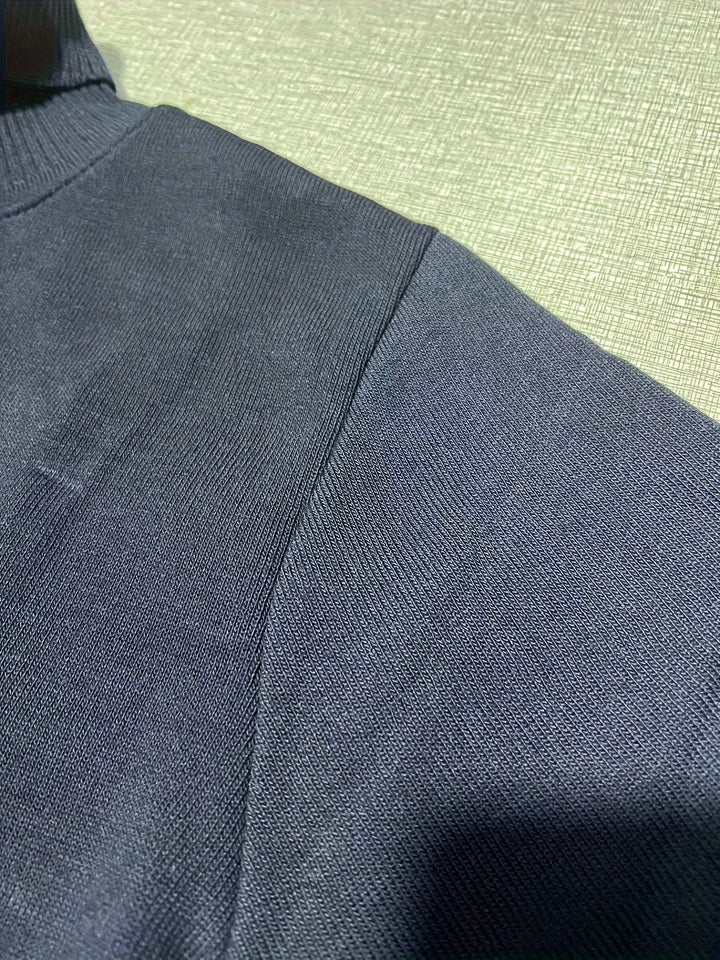 Bertwin | Herren Rollkragenpullover Warm Gefüttert - Black - Image 17
