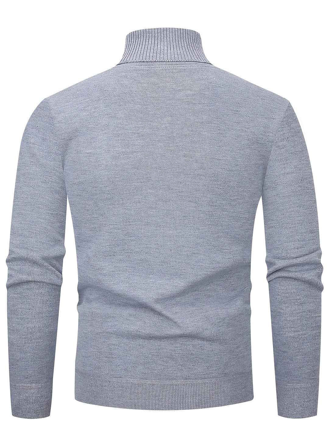 Bertwin | Herren Rollkragenpullover Warm Gefüttert - Black - Image 20