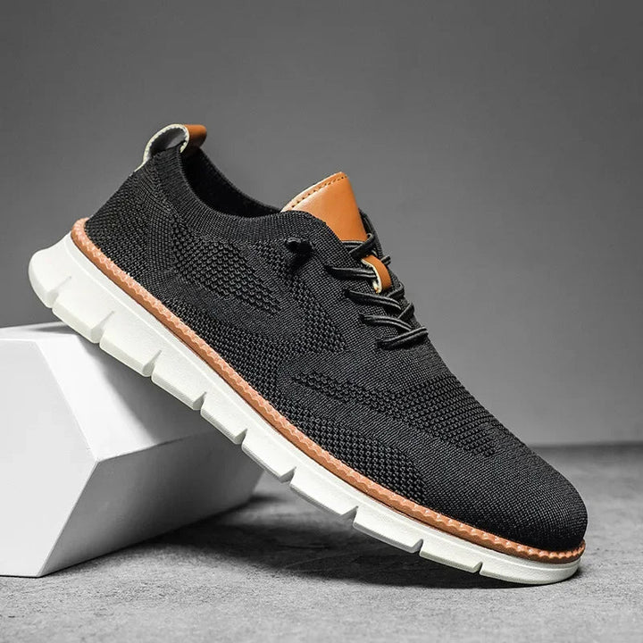Jomel | Herren Mesh Sneaker Schnürer Leicht Atmungsaktiv Freizeitschuh
