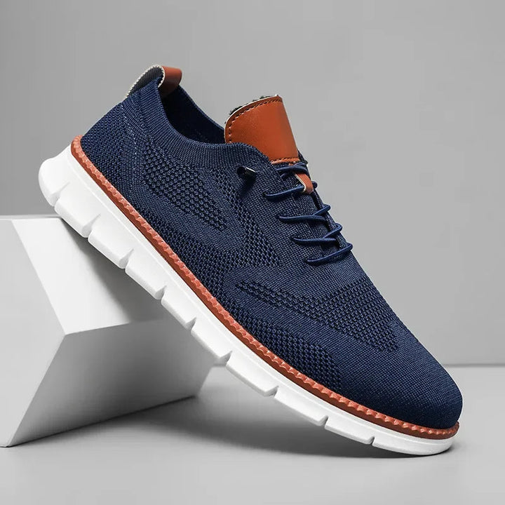 Jomel | Herren Mesh Sneaker Schnürer Leicht Atmungsaktiv Freizeitschuh