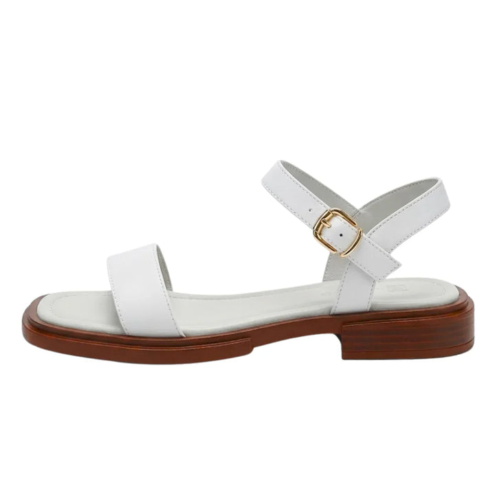 Brianna | Damen Verstellbare Riemchensandalen Flach - Black - Image 5
