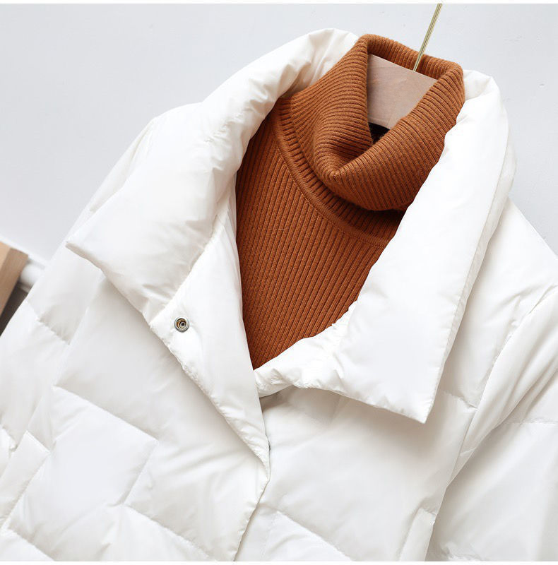 Britta | Damen Leichte Steppjacke Winterjacke - Cream - Image 2