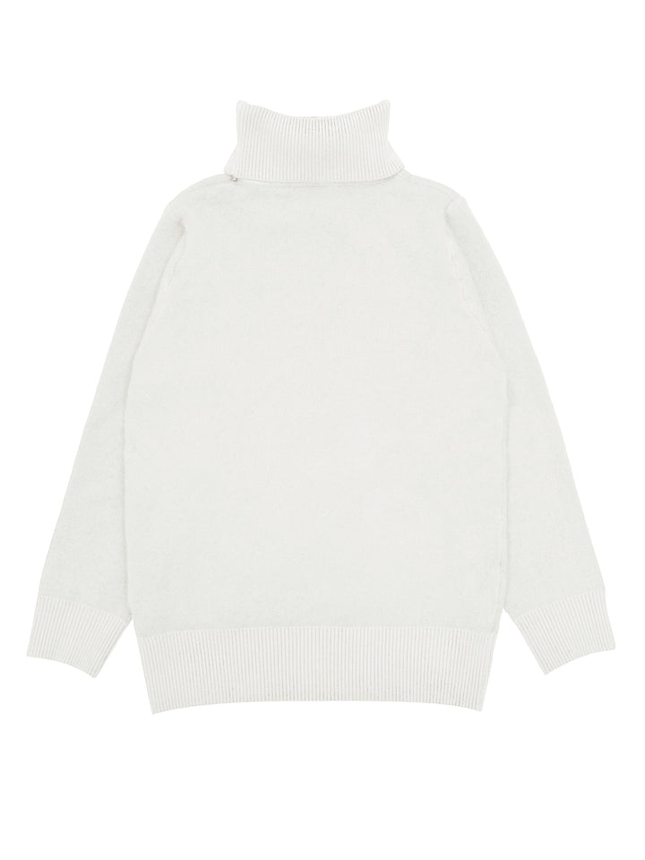Brynhild | Damen Rollkragenpullover gefüttert Strickpullover - Camel - Image 16