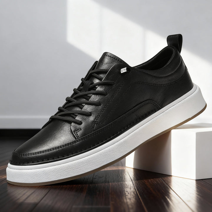 Caius | Herren Low-Top Schnürschuhe Sneaker - Black - Image 1