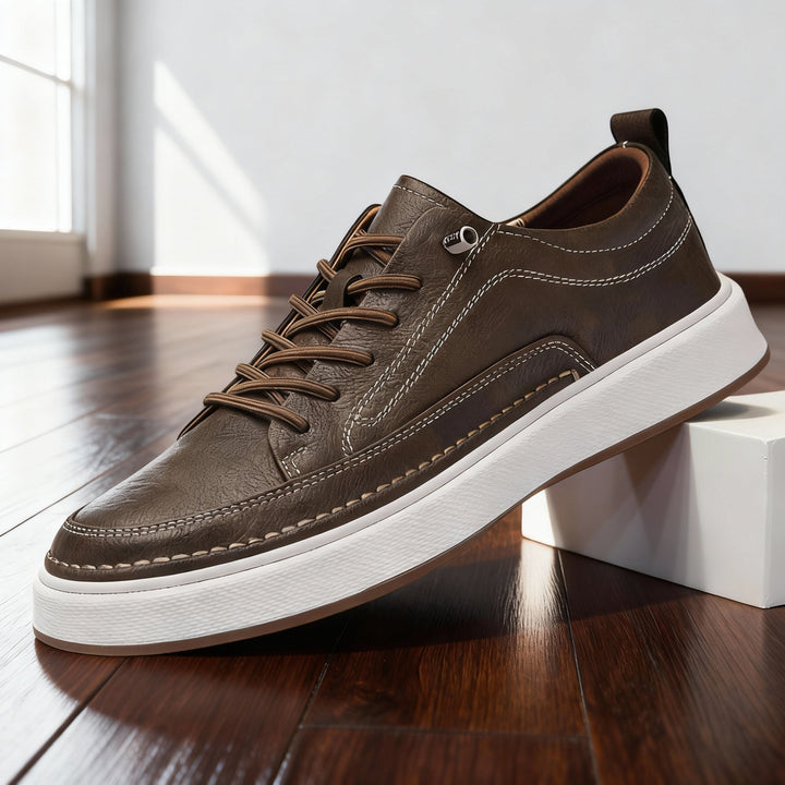 Caius | Herren Low-Top Schnürschuhe Sneaker - Black - Image 2