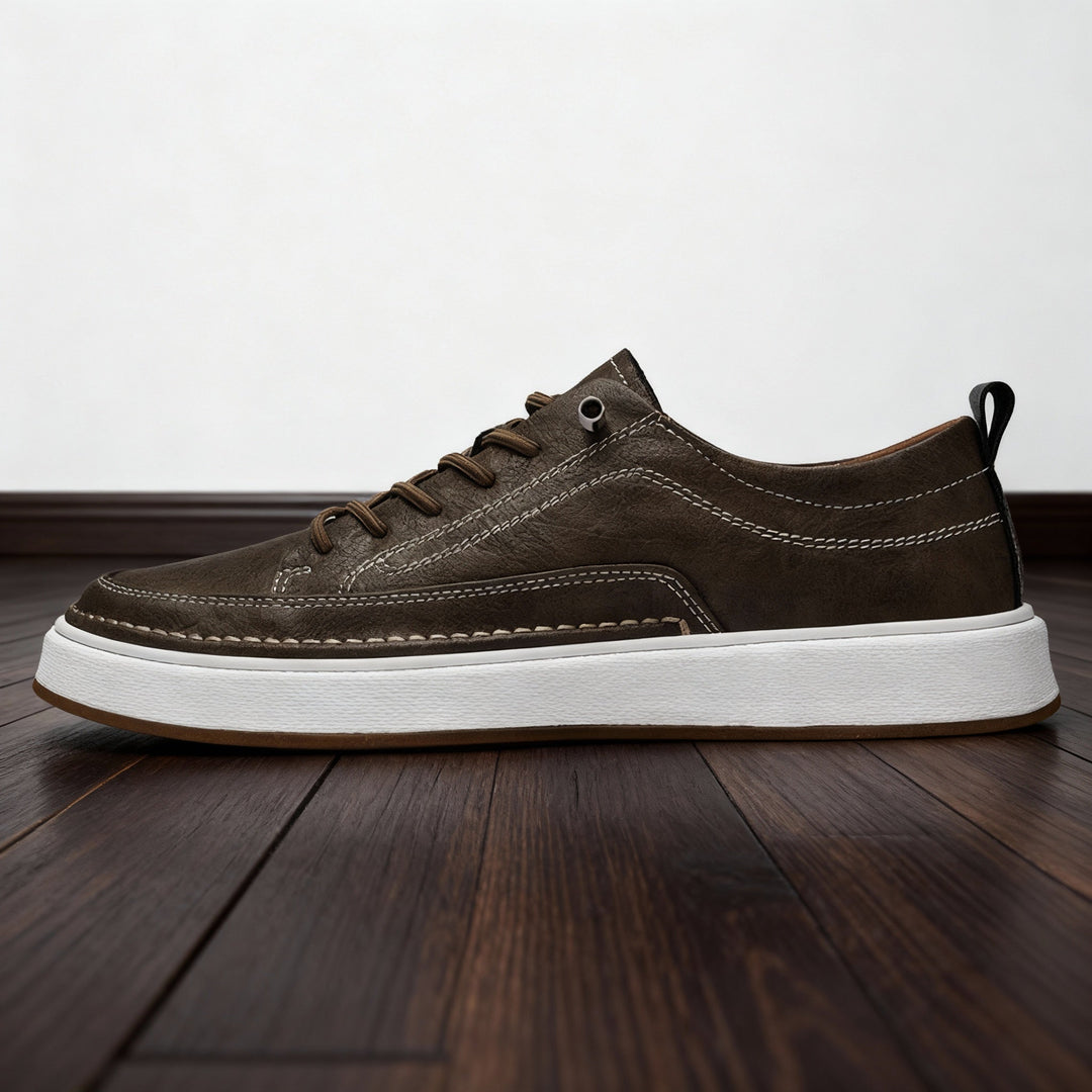 Caius | Herren Low-Top Schnürschuhe Sneaker - Black - Image 6