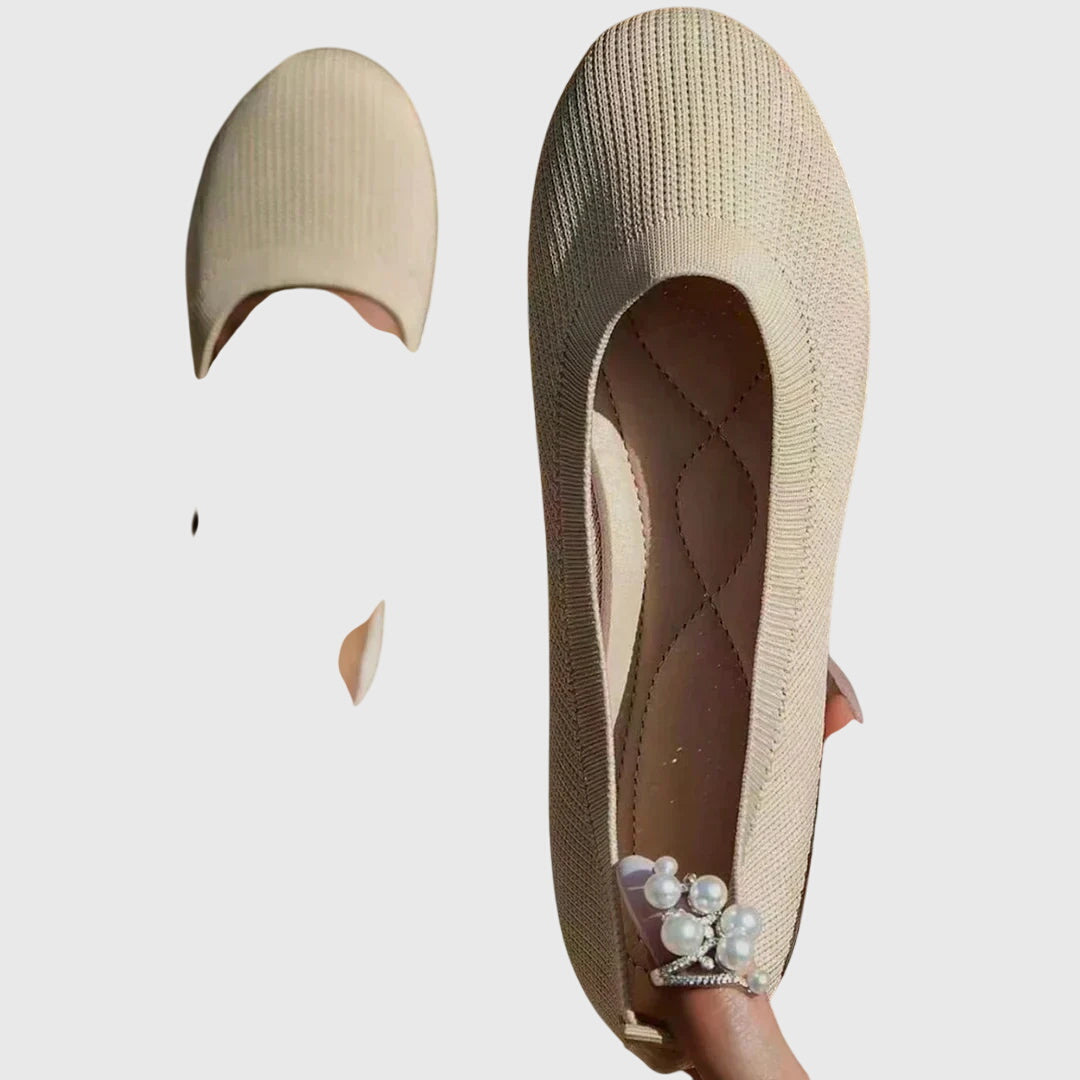 Calypso | Damen Ballerinas rutschfest atmungsaktiv - Black - Image 12