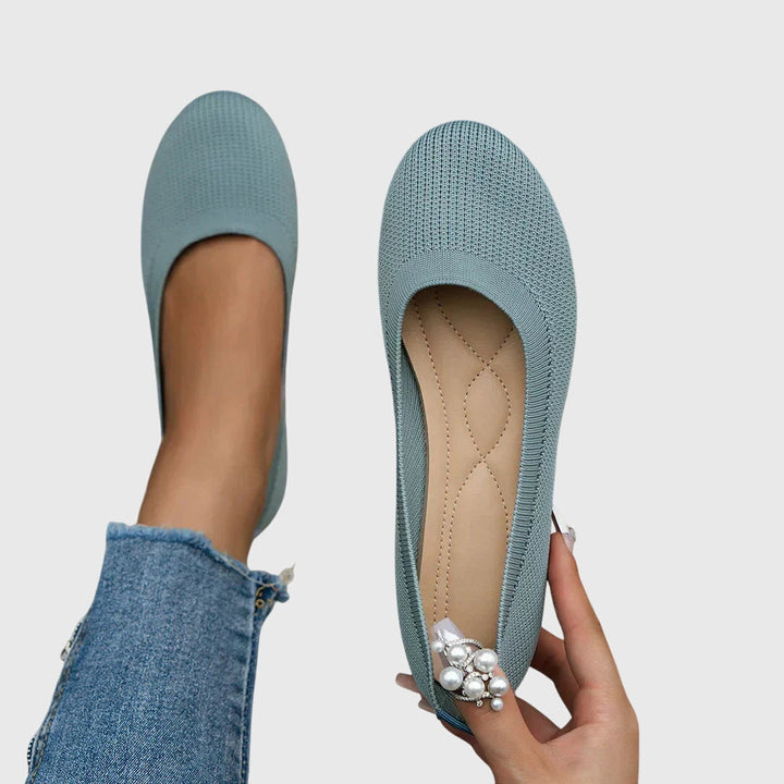 Calypso | Damen Ballerinas rutschfest atmungsaktiv - Black - Image 16