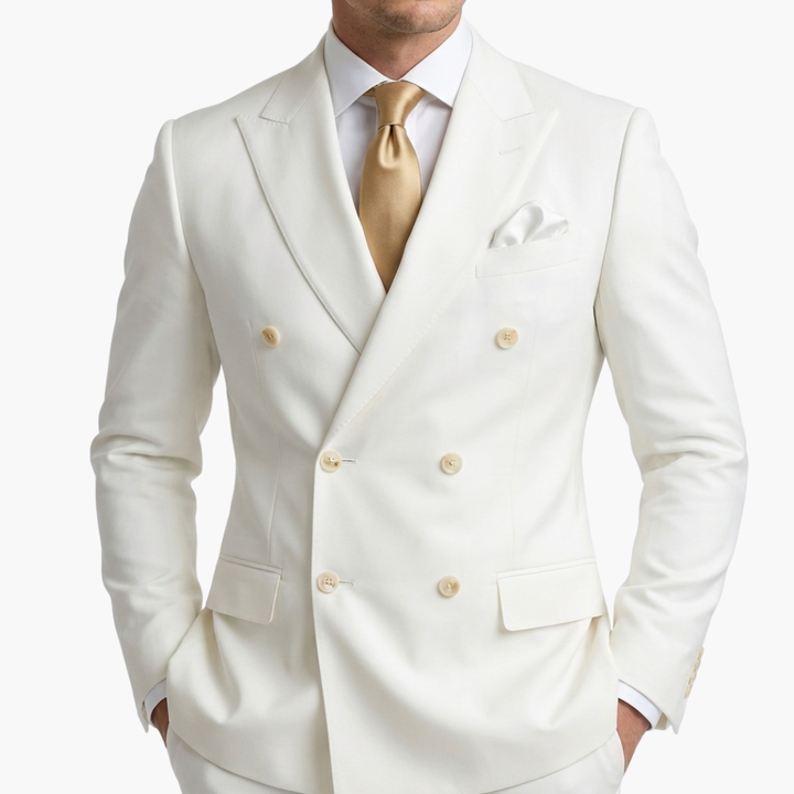 Casper | Herren Zweireiher Business Anzug - Black - Image 20