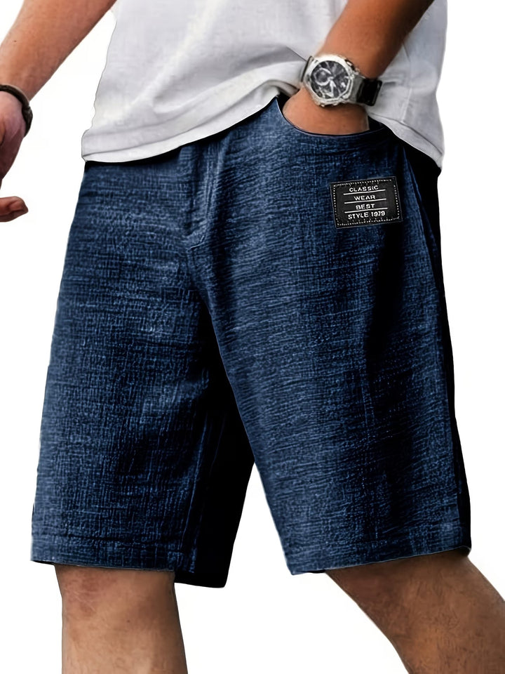 Caspian | Herren Freizeitshorts Relaxed Fit Kurze Hose - Dark Grey - Image 2