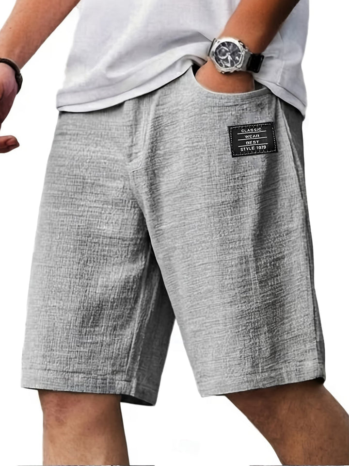 Caspian | Herren Freizeitshorts Relaxed Fit Kurze Hose - Dark Grey - Image 4