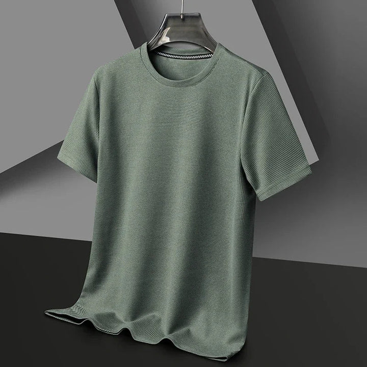 Caspian | Herren Rundhals Kurzarm T-Shirt - Brown - Image 2