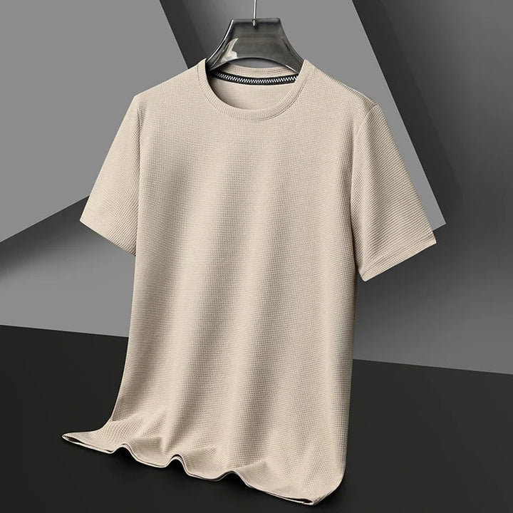 Caspian | Herren Rundhals Kurzarm T-Shirt - Brown - Image 3