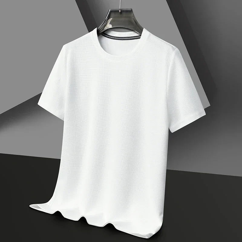 Caspian | Herren Rundhals Kurzarm T-Shirt - Brown - Image 5