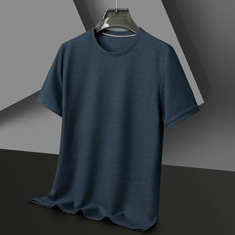 Caspian | Herren Rundhals Kurzarm T-Shirt - Brown - Image 7