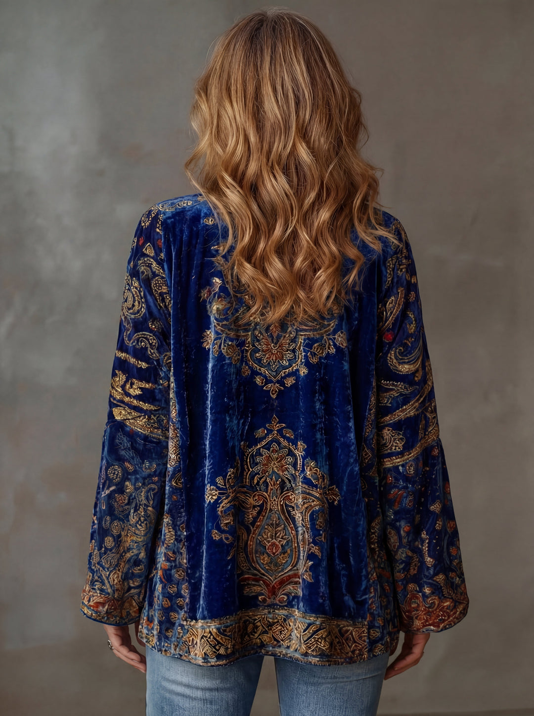 Cordula | Damen Boho Kimono Jacke - Image 4