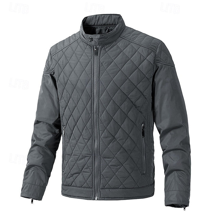 Corvald | Herren Steppjacke mit Stehkragen - Black - Image 13