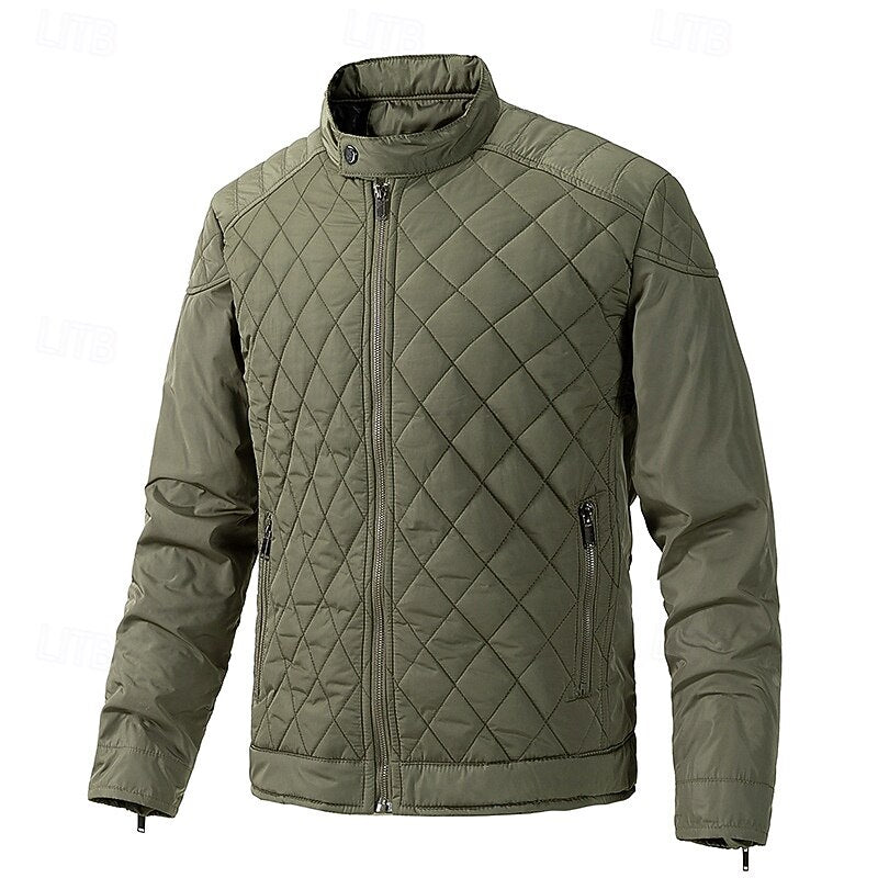 Corvald | Herren Steppjacke mit Stehkragen - Black - Image 14