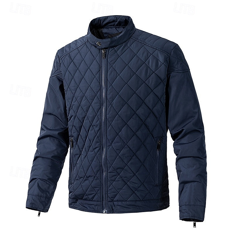 Corvald | Herren Steppjacke mit Stehkragen - Black - Image 15