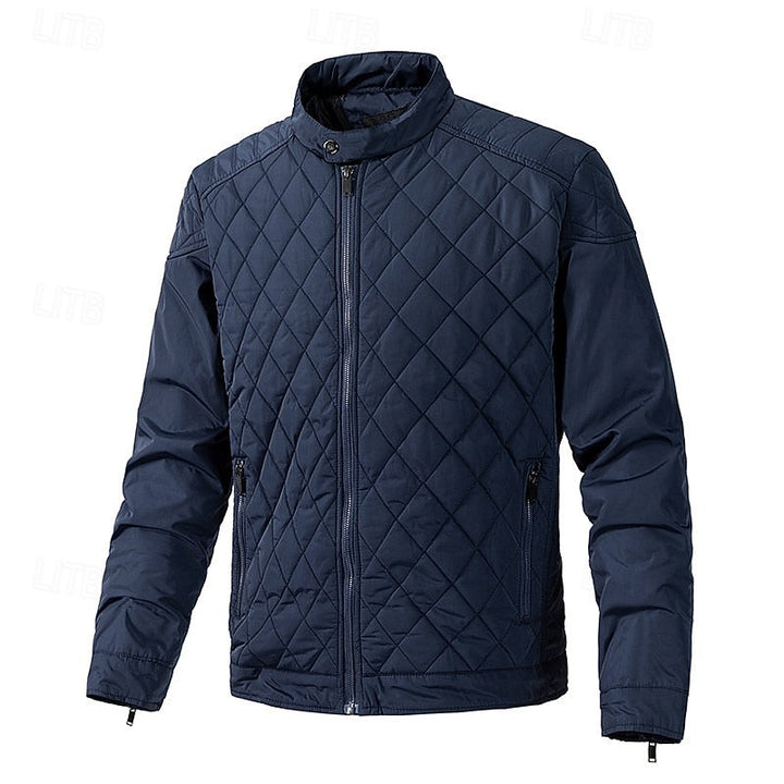 Corvald | Herren Steppjacke mit Stehkragen - Black - Image 15