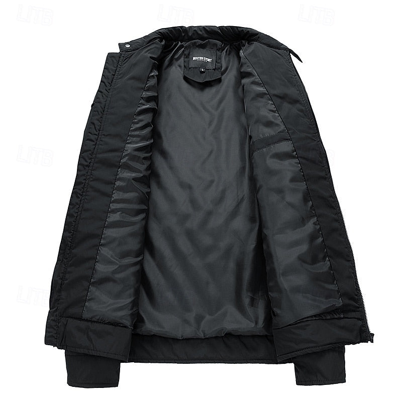 Corvald | Herren Steppjacke mit Stehkragen - Black - Image 3